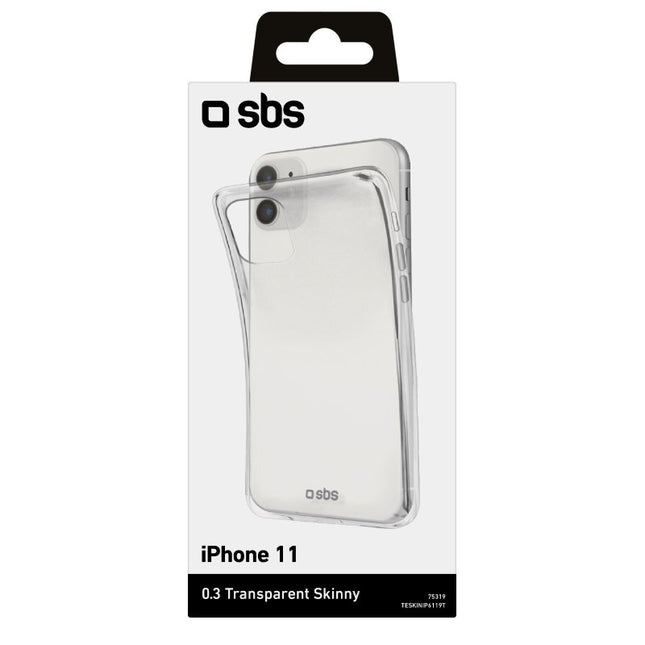 SBS - Case Skinny for iPhone 11 transparent