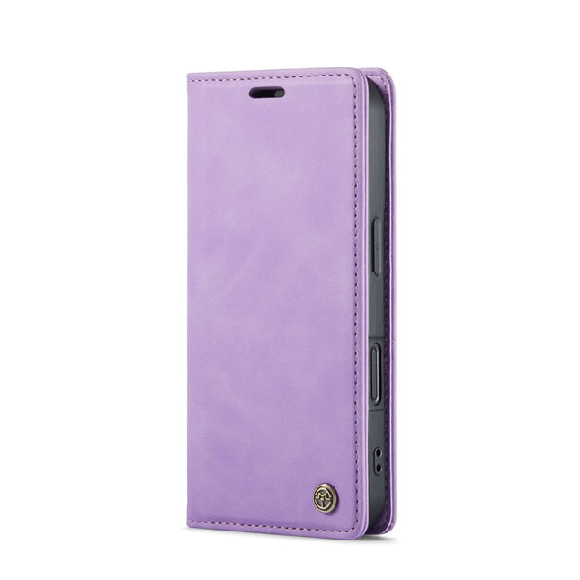 iPhone 17 hoesje boekcase mapje wallet cover paars lila