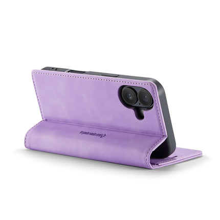 iPhone 17 hoesje boekcase mapje wallet cover paars lila