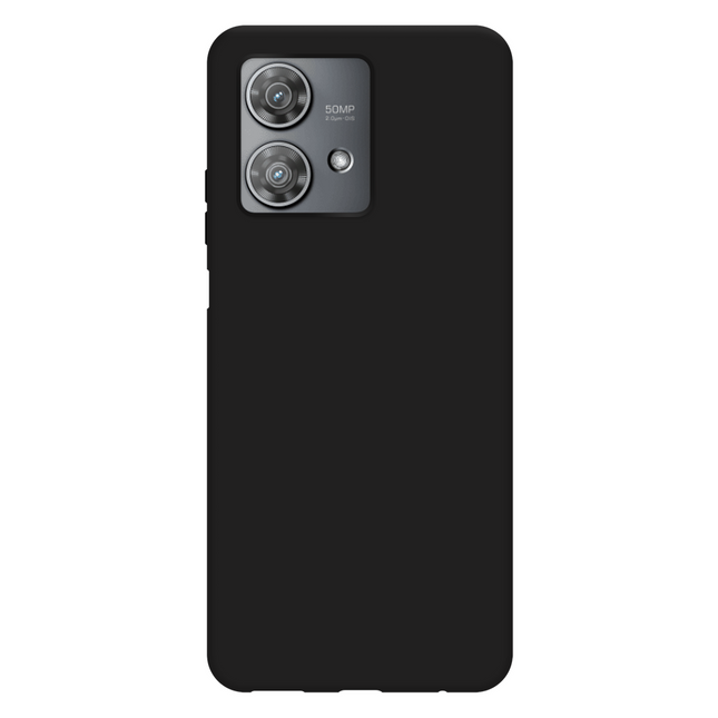 Hoesje Motorola Edge 40 Neo - Soft TPU Case - Black