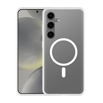 Just in Case Kick Case - Samsung Galaxy S24 - TPU Back Cover - (compatible with MagSafe) - Clear