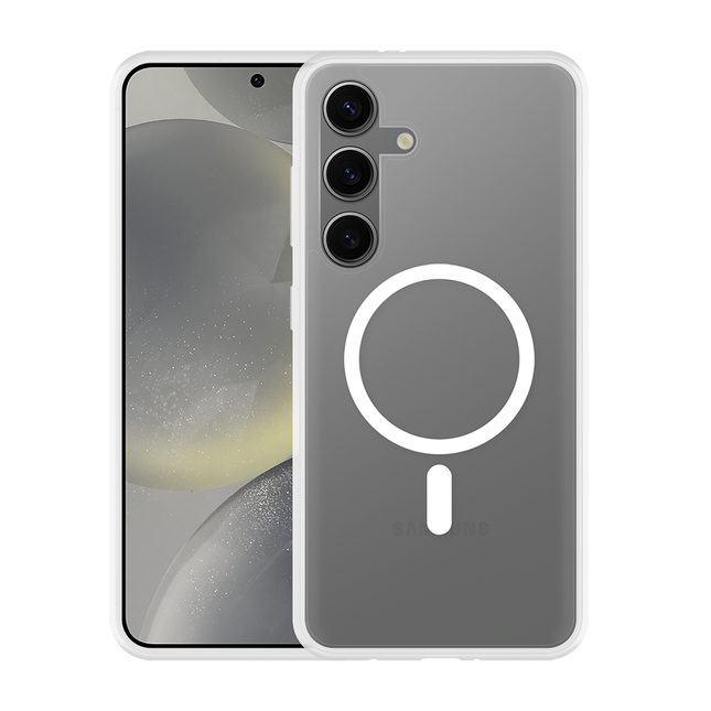 Just in Case Kick Case - Samsung Galaxy S24 - TPU Back Cover - (compatible with MagSafe) - Clear