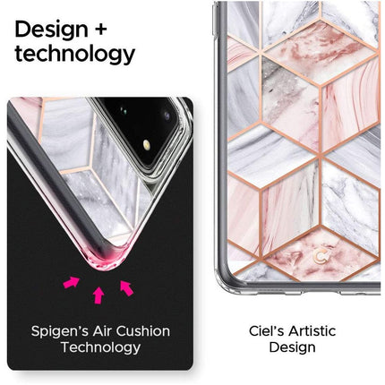 Spigen Cyrill Cecile Crystal Case Samsung Galaxy S20 Ultra (Pink Marble) ACS00724