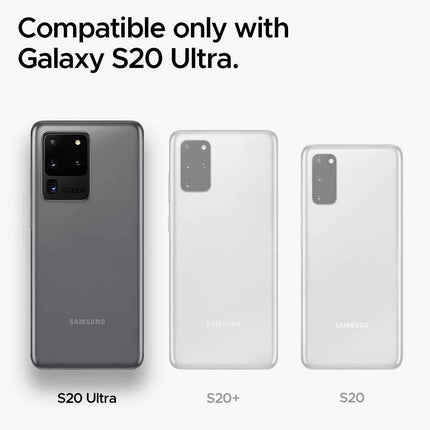 Spigen Cyrill Cecile Hülle Samsung Galaxy S20 Ultra (Weißes Mandala) ACS00723 