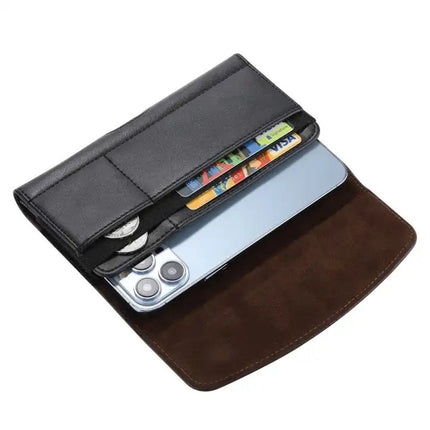 Universal Phone Cases Belt Bag Black