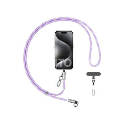 USAMS Phone Strap 120cm/USB-C Cable 60W (Purple)