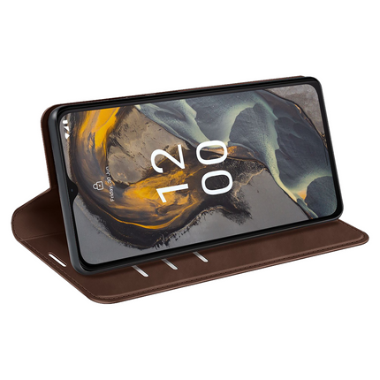 Oppo Reno 8T 4G hoesje wallet case bruin boekcase