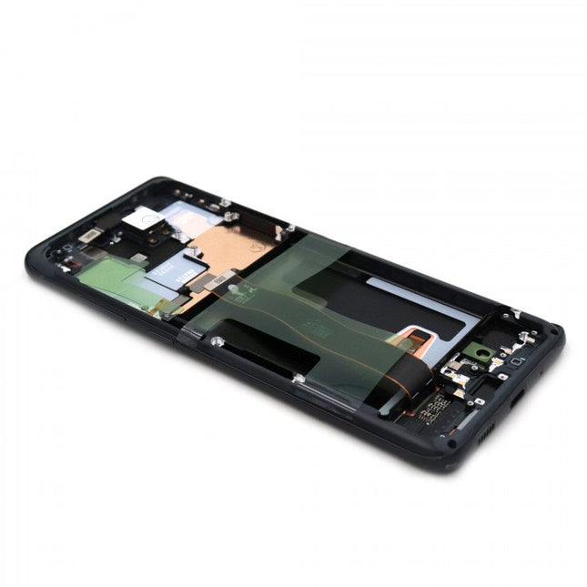 Samsung Galaxy S20 Ultra-Bildschirm, LCD-Display, weiß, Touch-Panel-Glas (ORIGNAL)