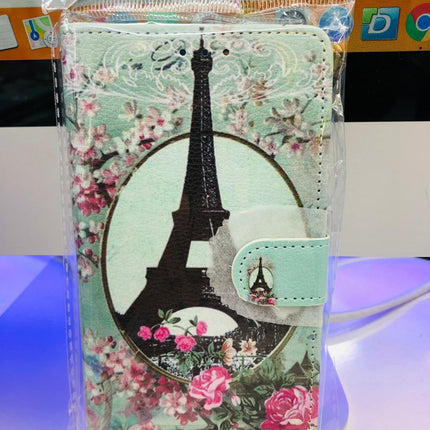 iPhone 11 Pro Max hoesje Parijs Eiffeltoren print - Wallet Case Eiffel tower Paris
