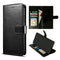 Nokia 2.4 hoesje zwart Bookcase Mapje - Wallet Case 