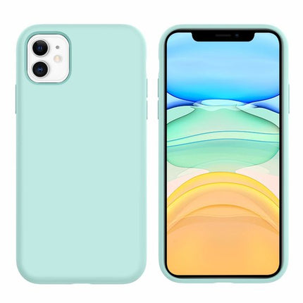 iPhone 11 hoesje High Quality Silicone Case Turquoise