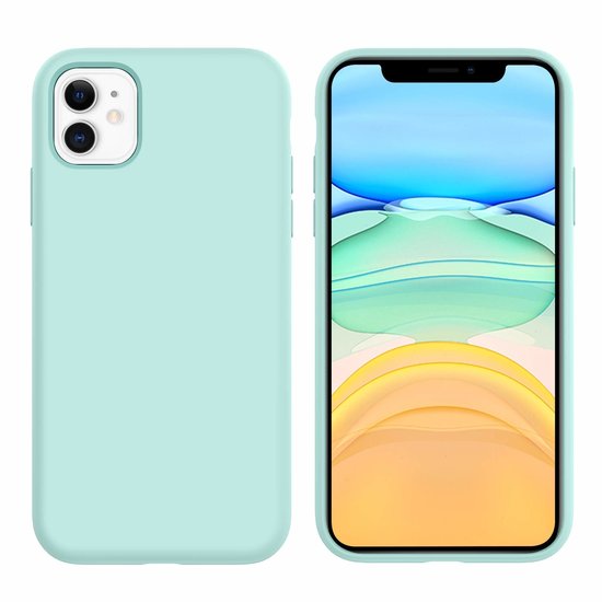 iPhone 11 case High Quality Silicone Case Turquoise
