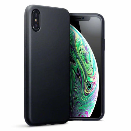 iPhone XS Max - High Quality Silicone Case Zwart