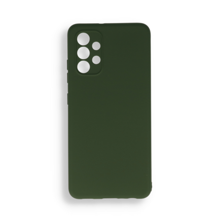 Samsung A12 - High Quality Silicone Case Groen