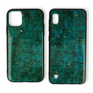 Samsung Galaxy A72 hoesje print hoesje glitter backcover achterkant case