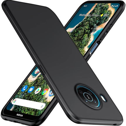 Nokia X20 - Silicone Case Zwart