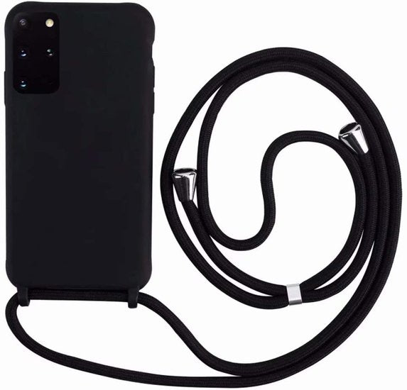 Samsung S20 FE - 2mm Silicone with Cord - Black