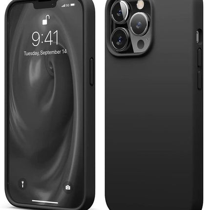 iPhone 13 Pro Max - Silicone Case Zwart