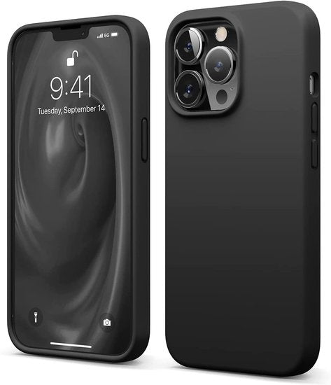 iPhone 13 Pro Max - Silicone Case Zwart