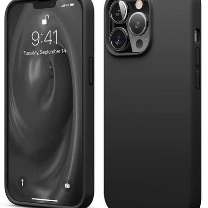 iPhone 13 - Silicone hoesje Case Zwart