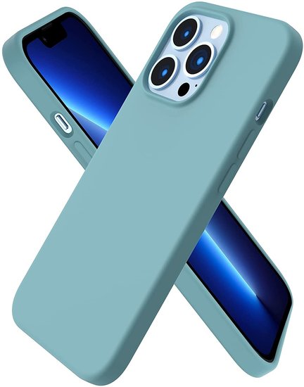 iPhone 13 Pro Max Hülle Türkis - Silikonhülle