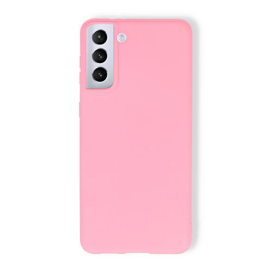 Samsung S21 FE High Quality Silicone Case - Roze