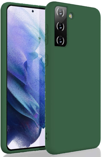 Samsung Galaxy S22 Ultra Hülle Hochwertige Silikonhülle Grün