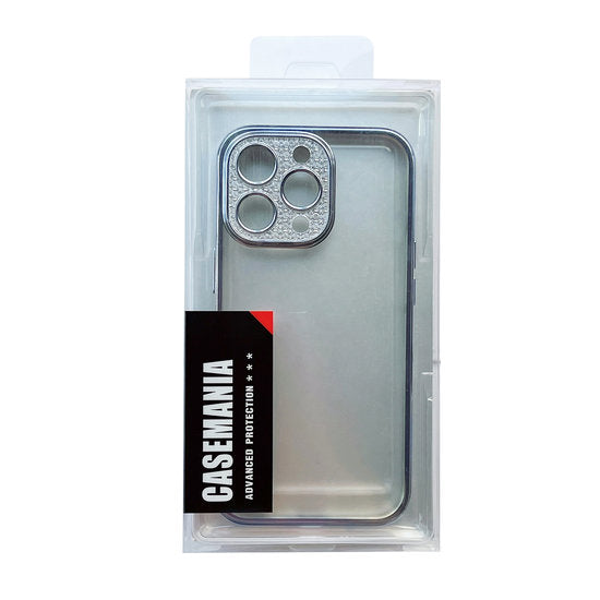 iPhone 13 Pro Blauw CaseMania Glitter Camera Case