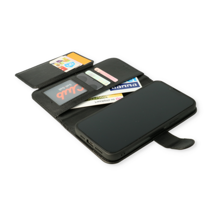 iPhone 13 Pro Max-Hülle mit mehreren Taschen, magnetische 2-in-1-Brieftaschenhülle