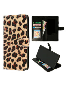 TF Cases iPhone 14 Plus Hülle Bookcase Print – Leopard