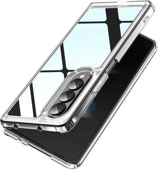 Samsung Z Fold 4 case Crystal Clear 360° Silicone Case Transparent