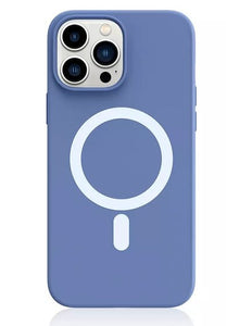 iPhone 14 Plus Hoesje lila kleur Magnetic MagSafe Case