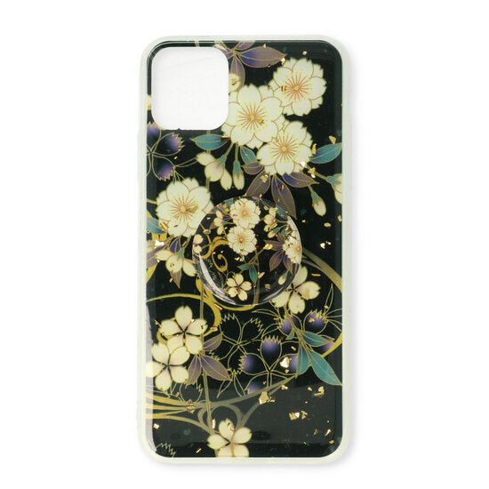 Samsung Galaxy S20 Hülle Bedruckter Kickstand Backcover Blumen Gelb
