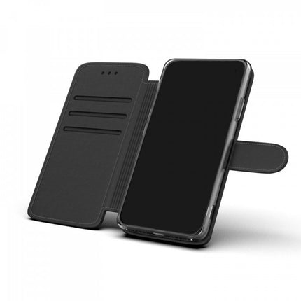 NovaNL Samsung Galaxy S9 Plus Black Bookcase Folder - case - Wallet Case