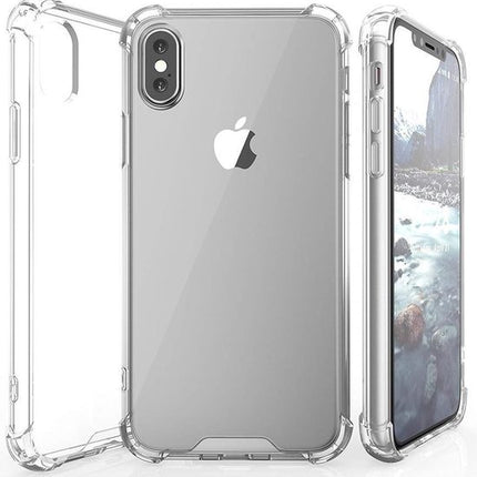 iPhone XR antishock hoesje achterkant doorzichtig transparant backcover case