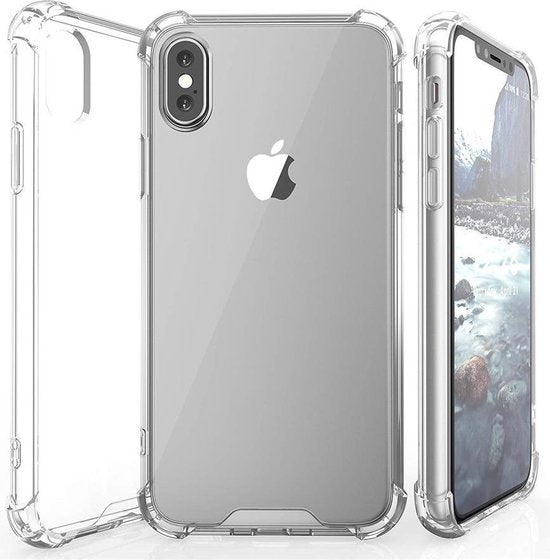 iPhone XR anti-shock case back clear transparent back cover case