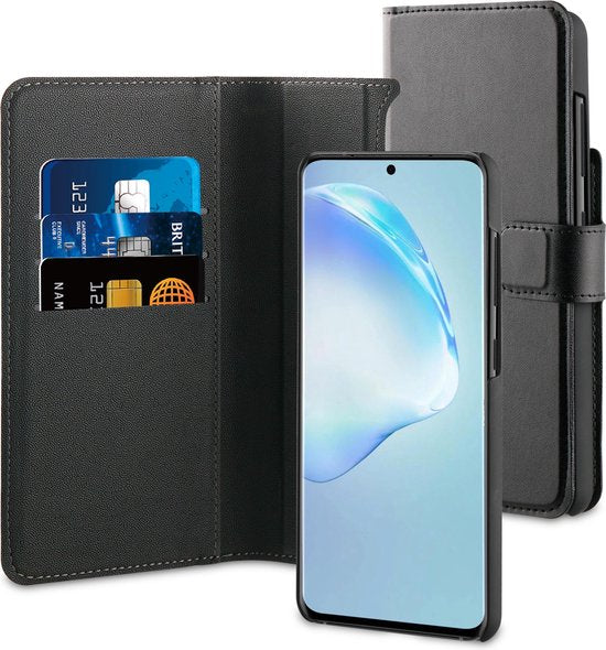 Samsung Galaxy S20 Plus 2-in-1 Wallet Case Schwarz BeHello