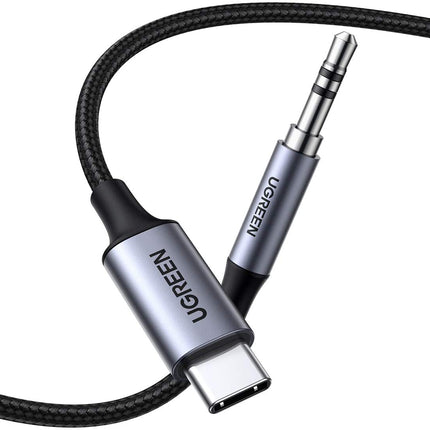 UGreen USB-C-auf-3,5-mm-Audio-Klinkenkabel mit DAC-Chip – 1 Meter – HiFi-Sound – geeignet für Samsung- und Apple-Geräte