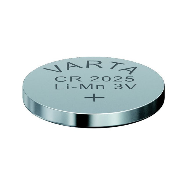 Battery CR2025 3.0V-170MA LITHIUM BUTTON CELL VARTA 20X2.5MM 