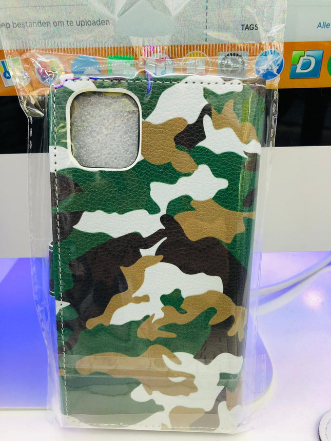 iPhone 11 Pro Max case army print - army military - Wallet print case