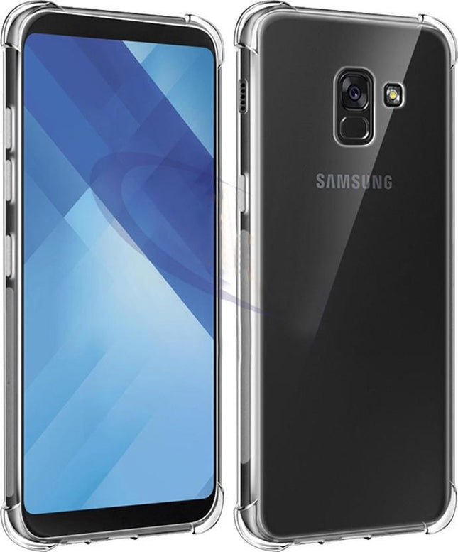 samsung a8 2018 hoesje shock proof case transparant - Samsung Galaxy a8 2018 hoesje shock proof case hoes cover transparant