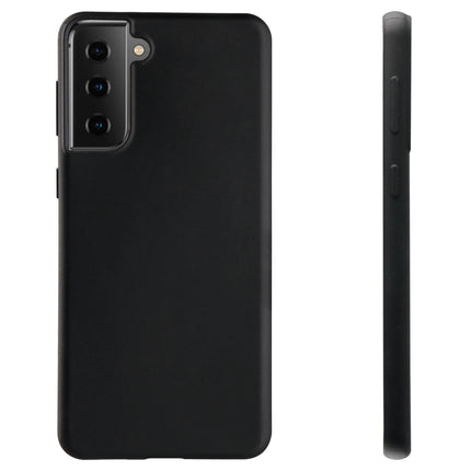 BeHello Samsung Galaxy S21 Gel Hoesje achterkant - Zwart