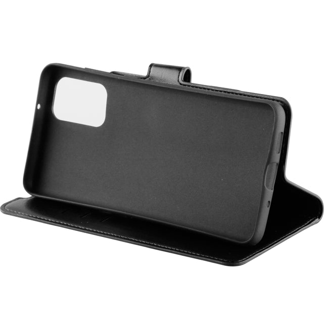 Samsung Galaxy S20 Gel Wallet Hoesje - Zwart case boekcase met ruimte voor pasjes