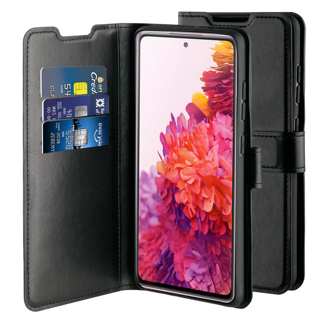 BeHello Samsung Galaxy S20 FE Gel Wallet Case Schwarz