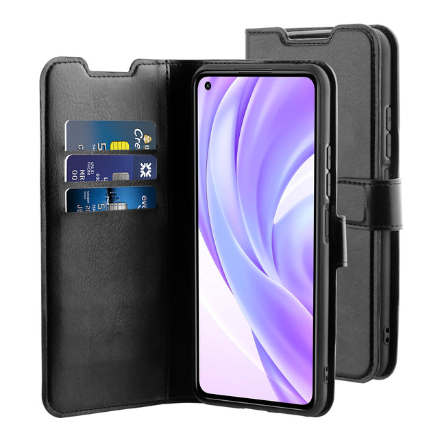 Xiaomi Mi 11 Lite 5G Wallet Case - Schwarz