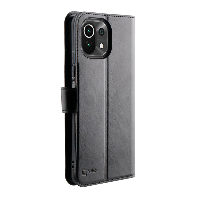 Xiaomi Mi 11 Lite 5G Wallet Case - Schwarz