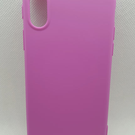 iPhone X / iPhone Xs Silikonhülle Rückseite, stoßfeste Hülle, alle Farben (Mischfarbe) 