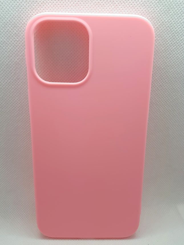 iPhone 12 Pro Max Silicone Case Back Cover Shockproof Case All Color (Mix Color) 
