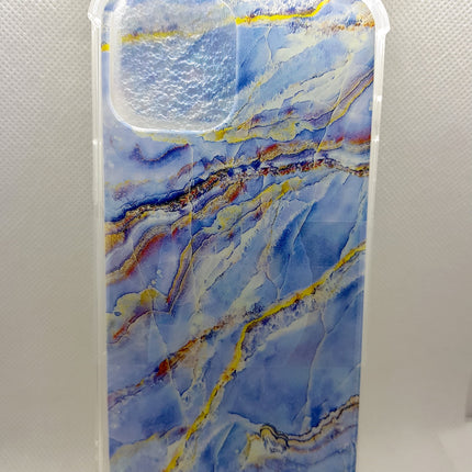 iPhone 12 Pro Max hoesje achterkant antishock steen marmar hart van ocean fashion leuke mooie case