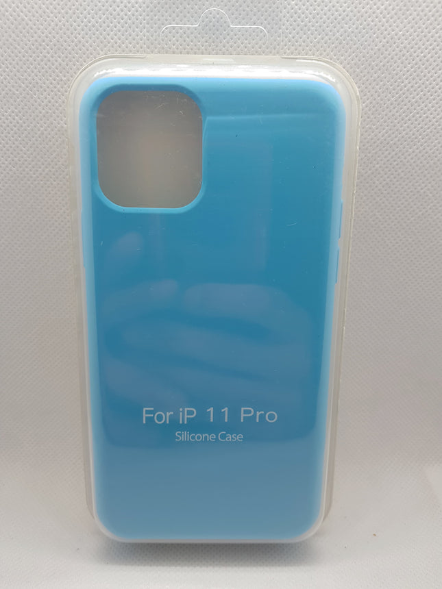 iPhone 11 Pro Silicone Case Back Cover Shockproof Case All Color (Mix Color) 